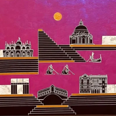 Venice Italy Gandola of Love