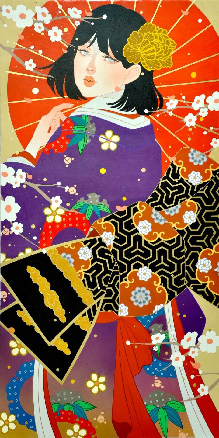 Hanamatsuri by tish alcantara art circle gallery