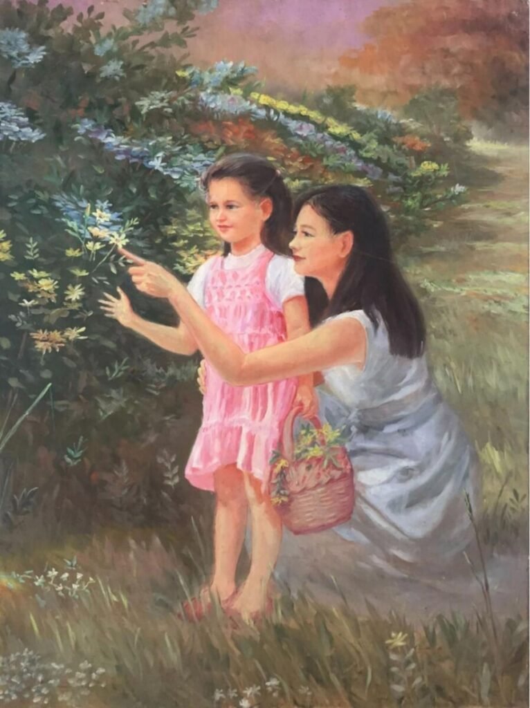 Appreciating Flowers