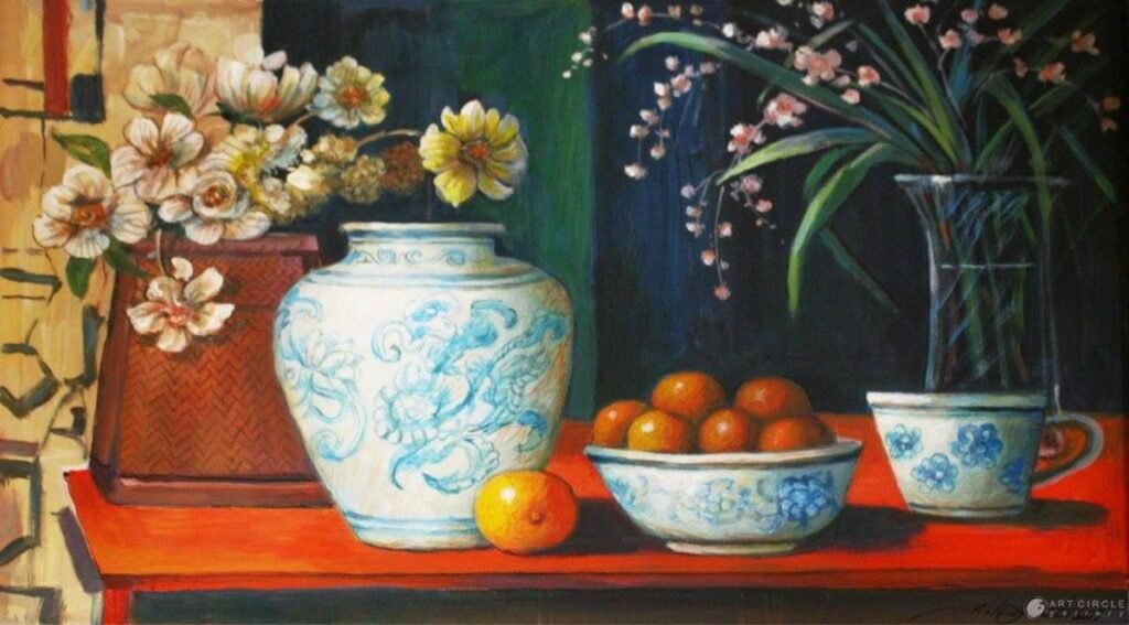 Blue and White Delfware Series