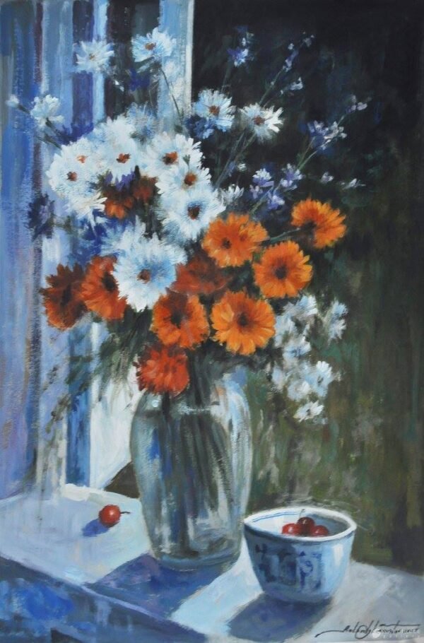 Flower In The Window