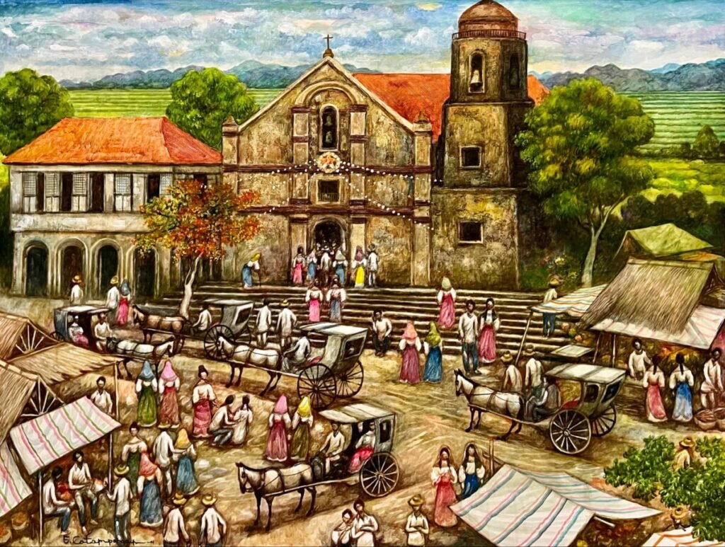 Sunday Morning in Baras Rizal Church