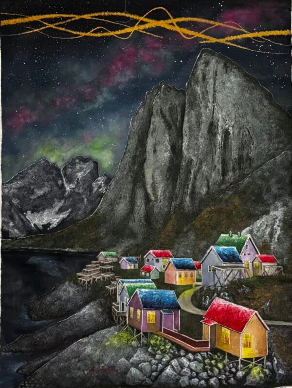 leo robles - fishing village SA 28522 Fishing Village