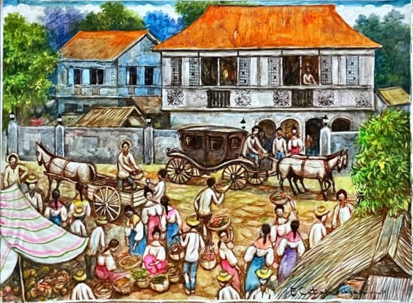 Vivid Echoes of Colonial Town Life