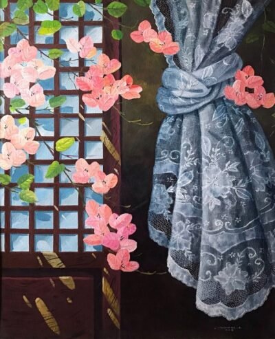 Through the Veil of Petals and Lace