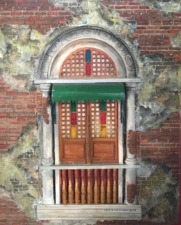 cris velasco 22828 Old Window With Canopy