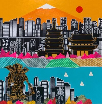 Gundam Death Scythe in Sakura Festival