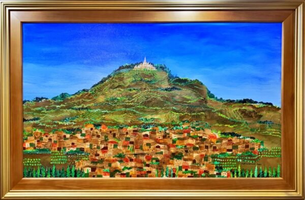 manuel baldemor 28935 with frame Lovely Panorama Of The Country Side