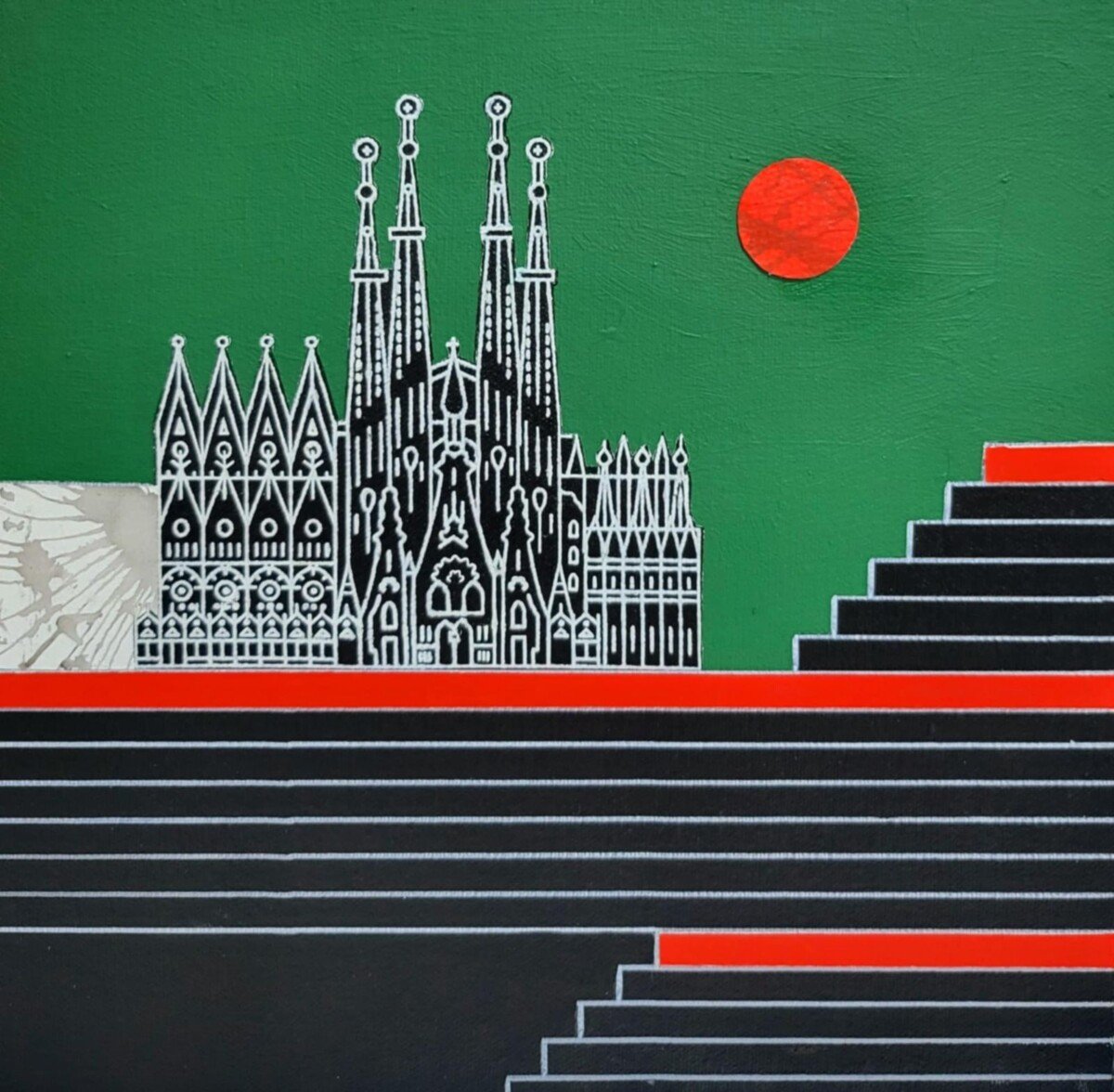 Barcelona by Levi Yu - Art Circle Gallery