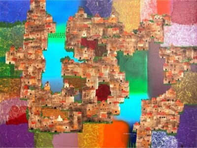 Century Old French Riviera Landscape