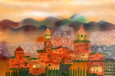 Exceptional Landscape Between Mountain and Sky