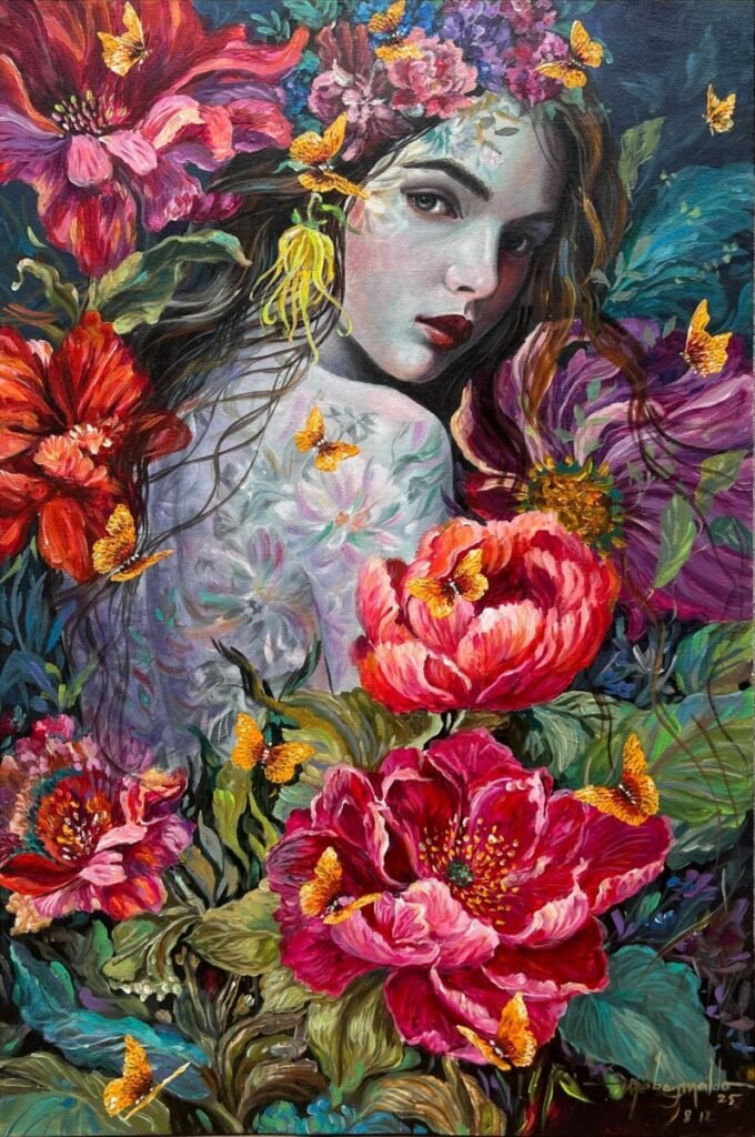 Birth of a Petal Goddess