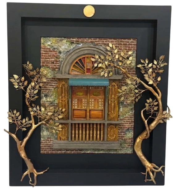 Cris Velasco 19877 Vintage Window