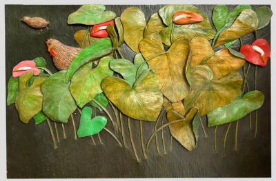 angelo baldemor RA 093 Anthurium and the Mother Hen