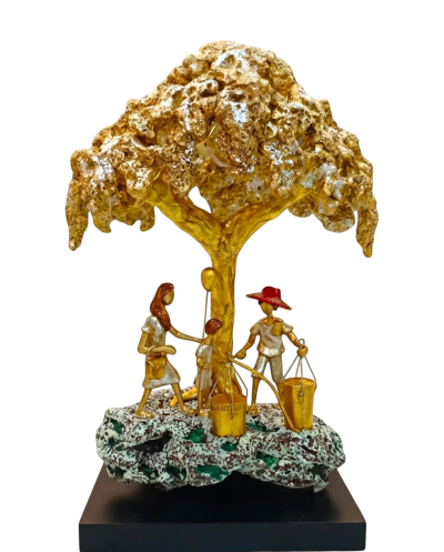 Beneath the Golden Canopy