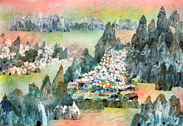 Silent Historical Site Cappadocian Turkey