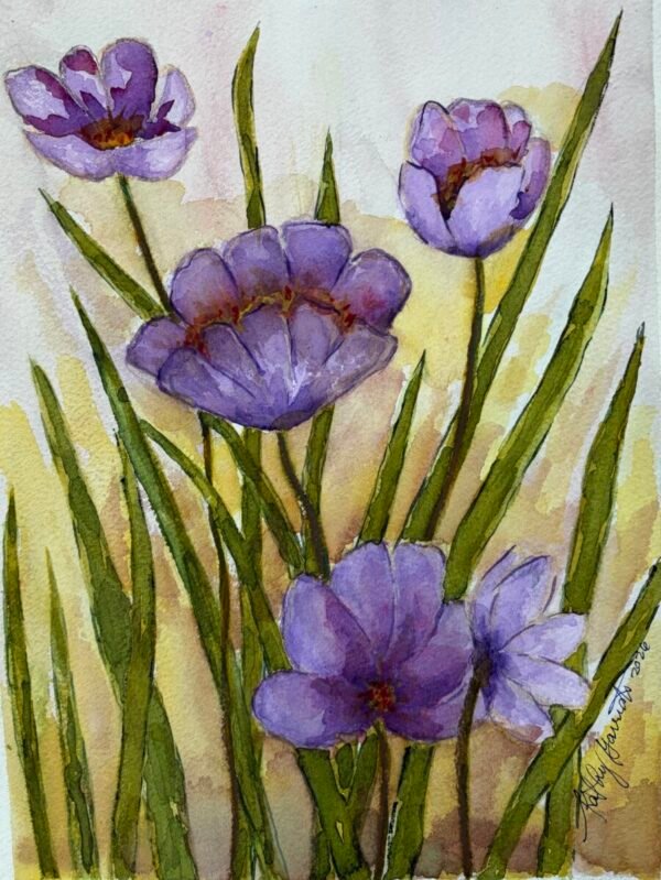 Kathy Garrido SG 15 Violet Blooms