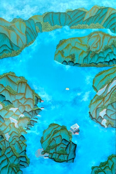 The Emerald Maze of Sugbu ( Blue Lagoon of Surigao Del Norte)