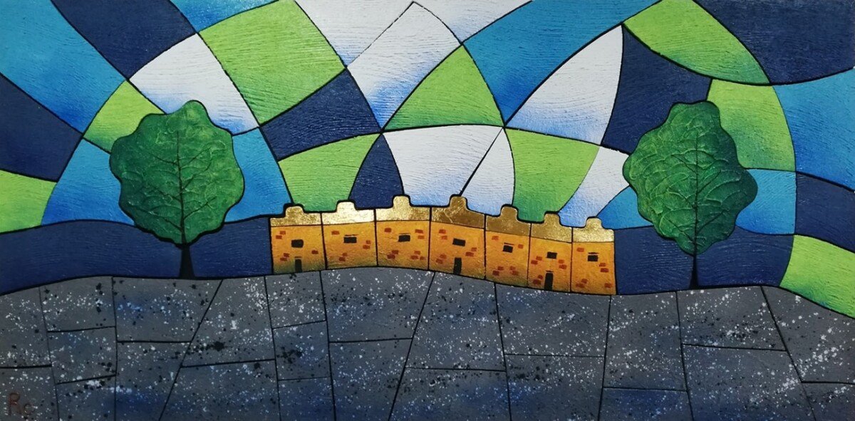 The Gilded Village by Ronnel Cainto - Art Circle Gallery