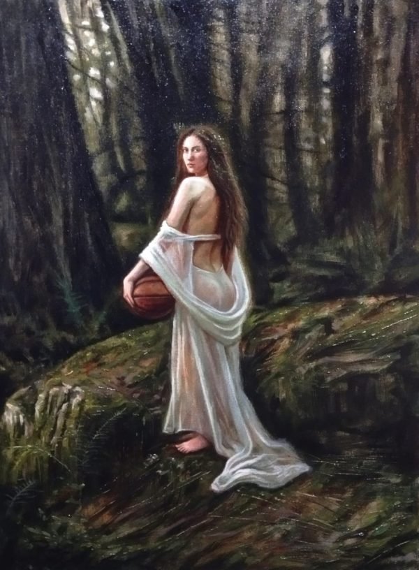 Nymph with a Leather Orb