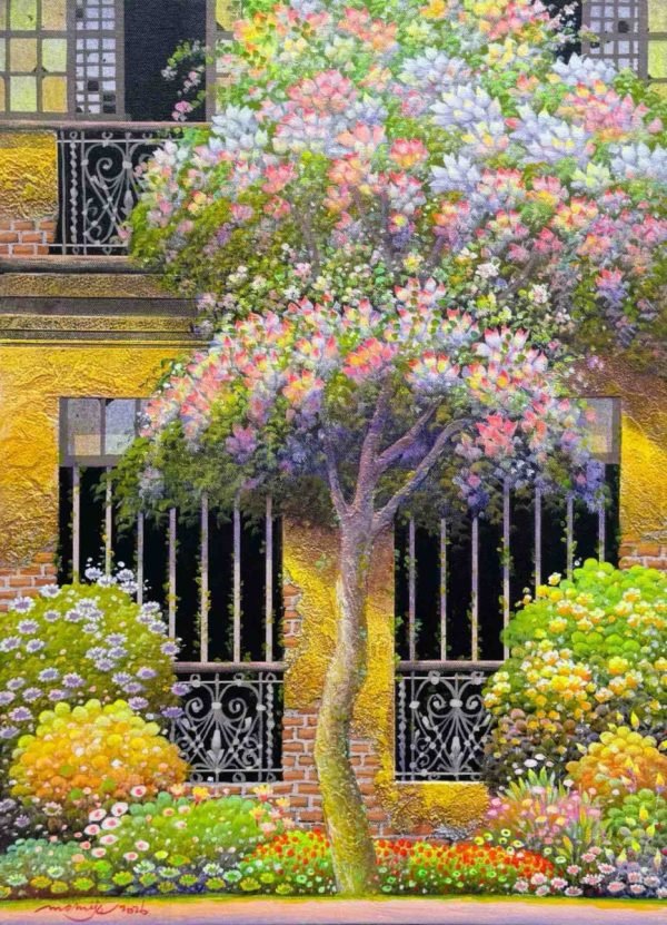 Sunlit Courtyard