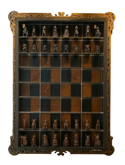 Battle of the Nuts Chess Wall