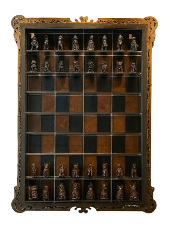 Battle of the Nuts Chess Wall