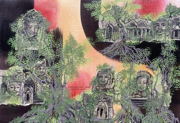 Faces of Divine Bodhissatva